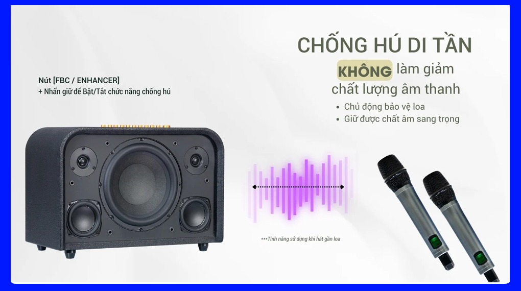 Loa Karaoke ACNOS 220W ACOUSTIC 3